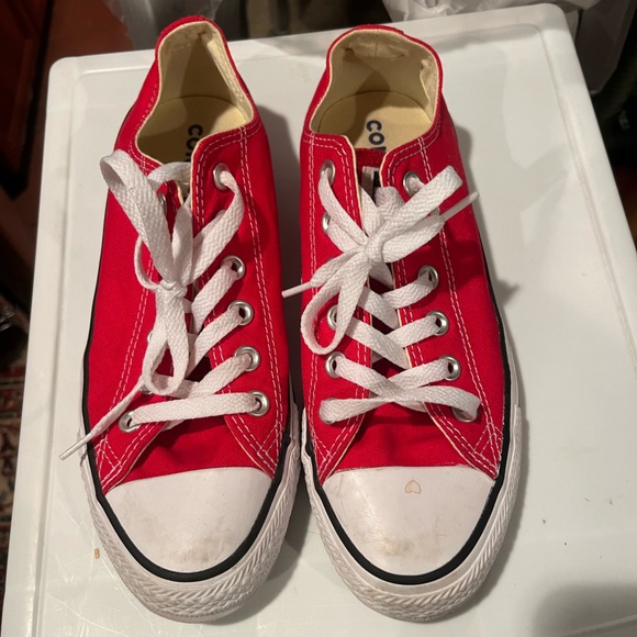 Red Converse - Picture 3 of 4